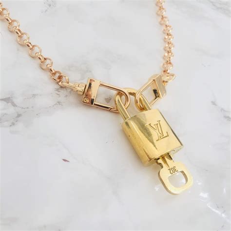 padlock necklace louis vuitton